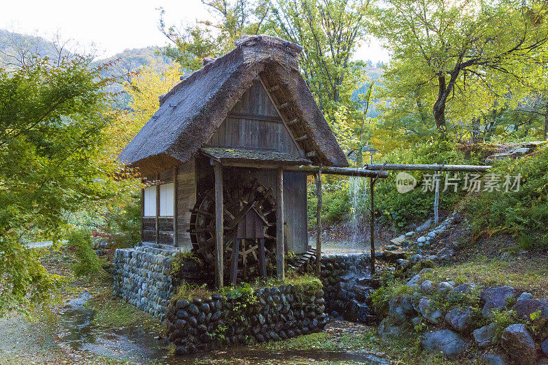 Shirakawa-go's gasshoo - zukuri Minka Garden，日本，岐阜县，Shirakawa，岐阜(村庄)